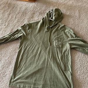 vineyard vines long sleeve olive green